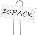 30 Pack Metal Plant Labels for Outdoor Garden Waterproof Plant Markers by cureder