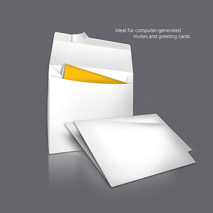 Amazon Basics A9 Blank Invitation Envelopes - Image 3
