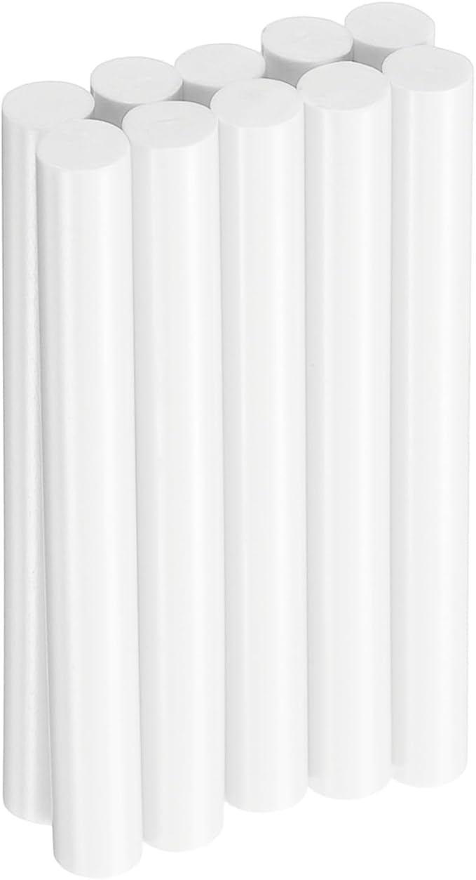 HARFINGTON 10pcs Hot Glue Sticks 0.43" Dia x 3.94" Long EVA Mini Hot Melt by HARFINGTON