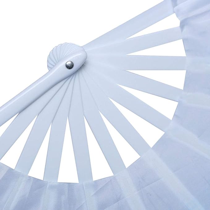 ZooBoo 2Pcs Traditional Chinese Folding Dance Fan - Image 4