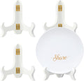 Tatuo 4 Packs Wooden Display Stand Decorative Plate Stands by Tatuo