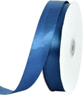 TONIFUL 1 Inch x 100yds Navy Deep Blue Satin Ribbon, Thin Solid Color Satin by TONIFUL
