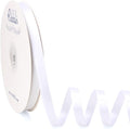 Ribbli White Satin Ribbon Double Faced Satin 1/2 Inch x Continuous 100 by Ribbli