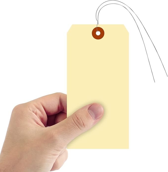 SmartSign Blank Manila Shipping Tags - Image 2