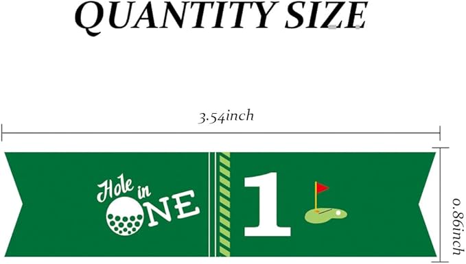 Golf Themed Birthday Party Straw Decor - Image 3