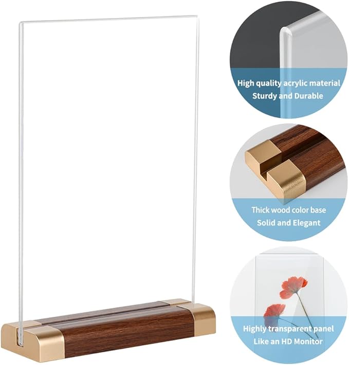 Acrylic Sign Holder 4"x 6" - Image 5