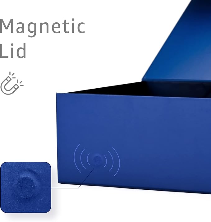 LIFELUM Gift Boxes 5 Pack 13.85 x 8.35 x 4.45 inch, Large Gift Box - Image 3
