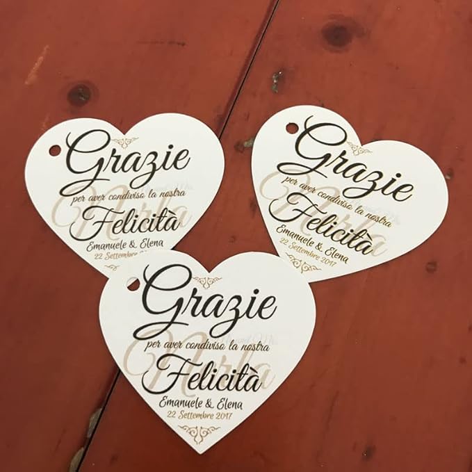 54-108 Pack Custom Hang Tag Personalized Name Paper Tags Customize Any Logo - Image 6