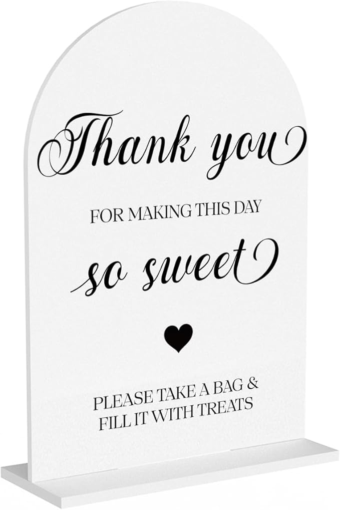 Candy Bar Sign, Dessert Table Sign, Wedding Engagement Bridal Shower Decor fo by AASRR