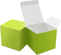 Oletx 25 Pcs Green Paper Gift Boxes, Small Candy Boxes Bulk, Goodie Treat Boxes by Oletx