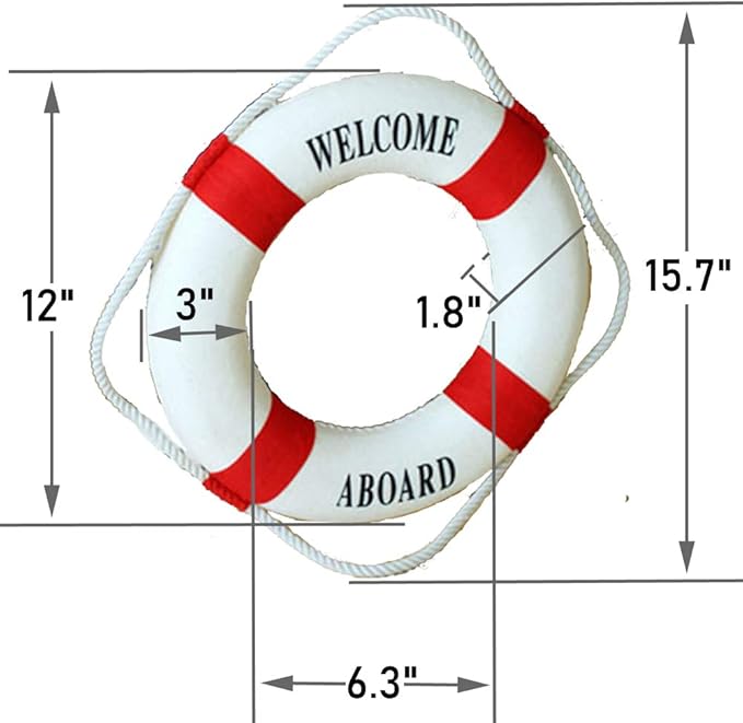 MorroMorn Lifebuoy Wall Hanging Decor - Image 6