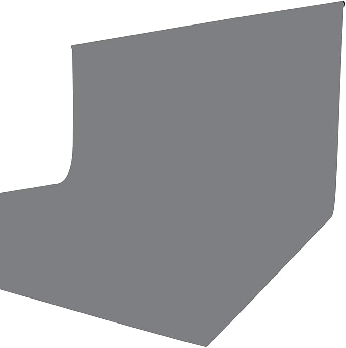 ISSUNTEX 10X24 ft Background Muslin Backdrop, Photo Studio, Collapsible High by ISSUNTEX
