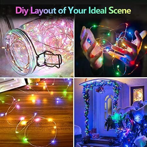 2 Pack 100LED Battery Operated Fairy Lights - Image 5