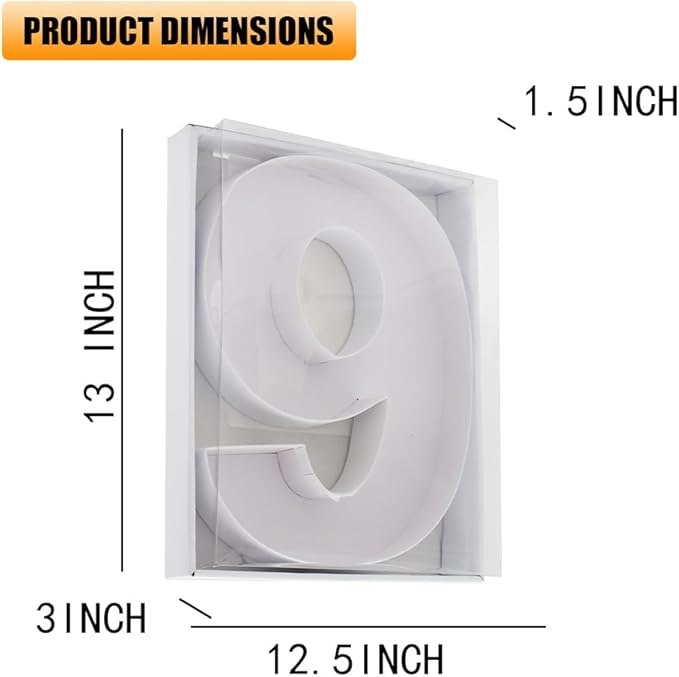 12" Fillable Cardboard Number Charcuterie Gift Cupcake Box - Image 6