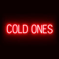 SpellBrite COLD ONES Sign | Beer-Related Sign by SpellBrite