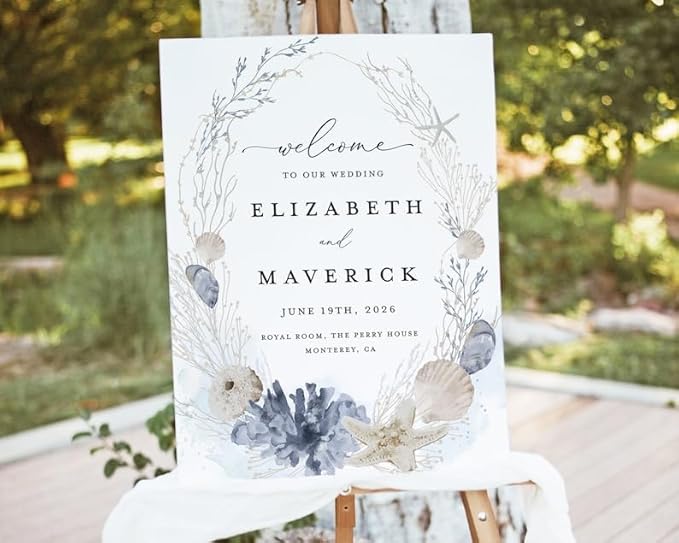 Bloom Wedding Welcome Sign | Printable Dusty Pink Peach Fuzz Floral Welcome - Image 4