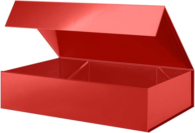 PACKHOME Extra Large Gift Box 17.5x11.3x4.3 Inches, Sturdy Shirt Box by PACKHOME