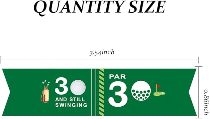 Golf Themed Birthday Party Straw Decor - Image 3