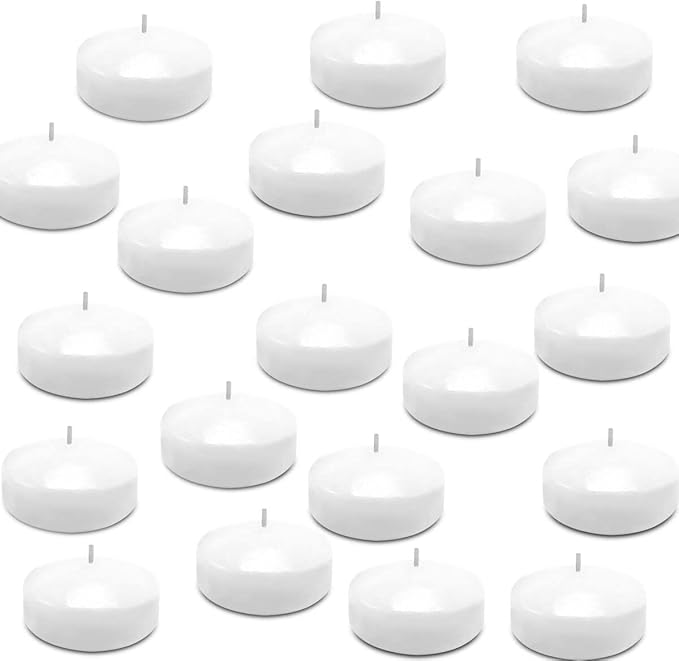 JHENG 50 Pack Floating Candles, - Image 2