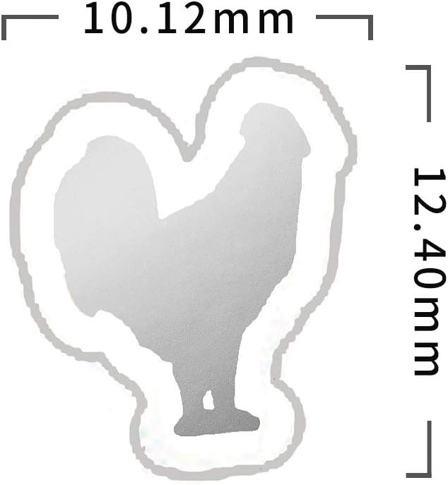 Silver Chicken Meal Stickers - Image 3