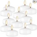 12 pcs Floating Candles, Smoke-Free and odorless, Burning continuously by CAKETYCG