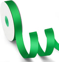KMER LIFE 5/8 inch x 25 Yards Double Faced Polyester Emerald Green Satin Ribbon by KMERLIFE