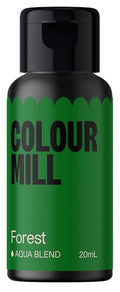 Colour Mill Aqua Blend Water-Based Food Coloring, 20 Milliliters Forest by ColourMill