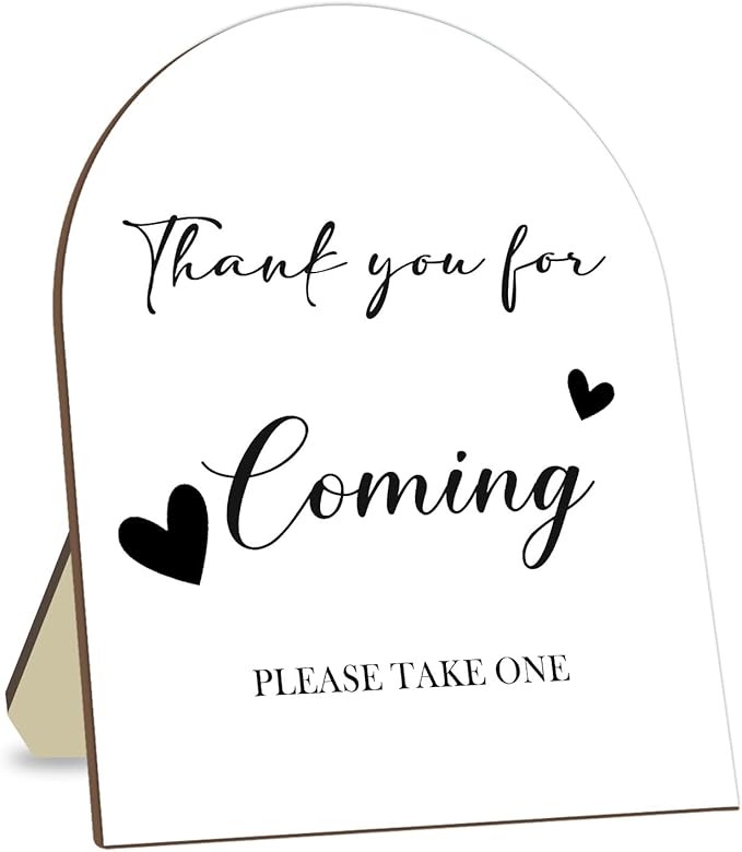 Thank You for Coming Please Take One by CelebrateEveryMoment