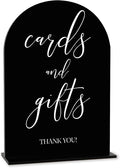 Black Cards and Gifts Sign, Wedding Engagement Bridal Shower Baby Shower Party by AASRR