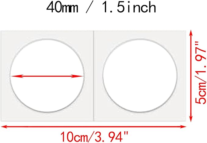 200 PCS Premium Cardboard Coin Flips 2 x 2 inch Coin Collection Supplies - Image 5