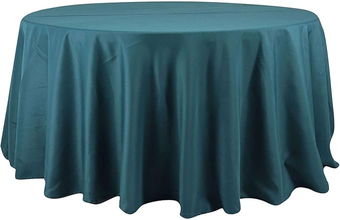 Efavormart Round Tablecloth, 120 Inch Stain & Wrinkle Resistant Washable Table - Image 6