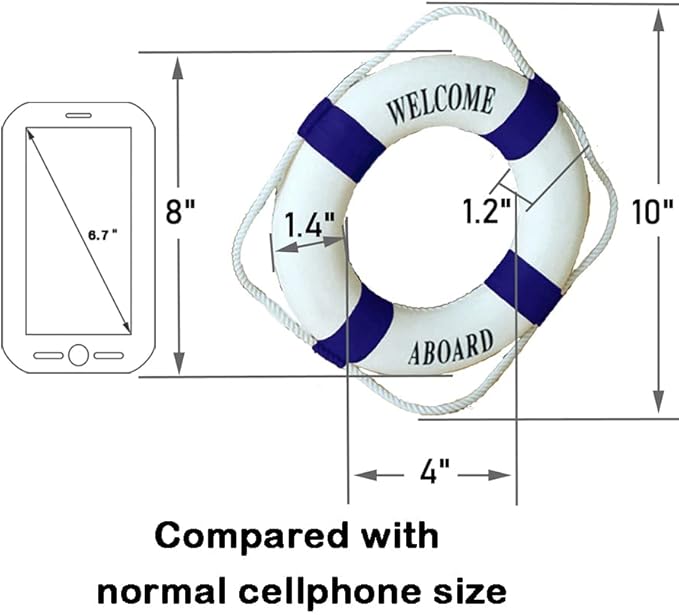 MorroMorn Lifebuoy Wall Hanging Decor - Image 5