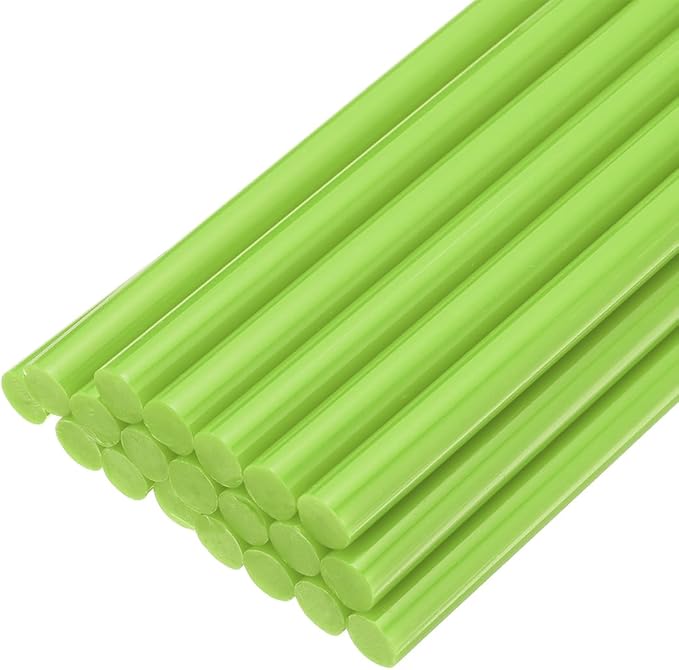 uxcell 20pcs Hot Glue Sticks for Glue Gun 7/16-inch x 10-inch Mini Hot Melt by uxcell