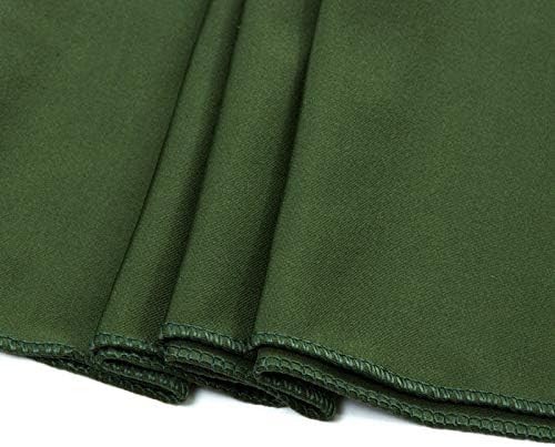 VDS Pack of 150 PCS | Olive Green | Spandex Chair Sashes Bows Without Buckle | - Image 4