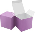 25 Pcs Purple Paper Gift Boxes, Small Candy Treat Boxes Bulk, Birthday Gifts by Oletx