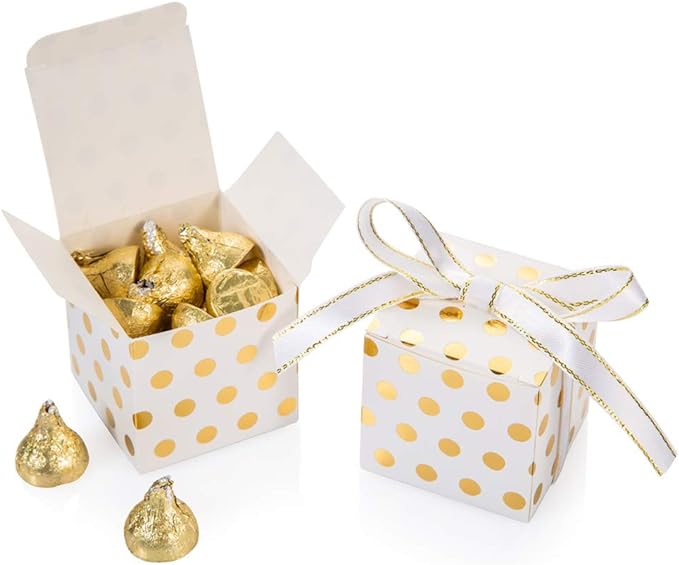 AWELL White Gift Candy Box Bulk by AWELL