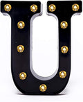 Foaky Black LED Marquee Number Lights Sign Light Up Marquee Number Lights Sign by Foaky