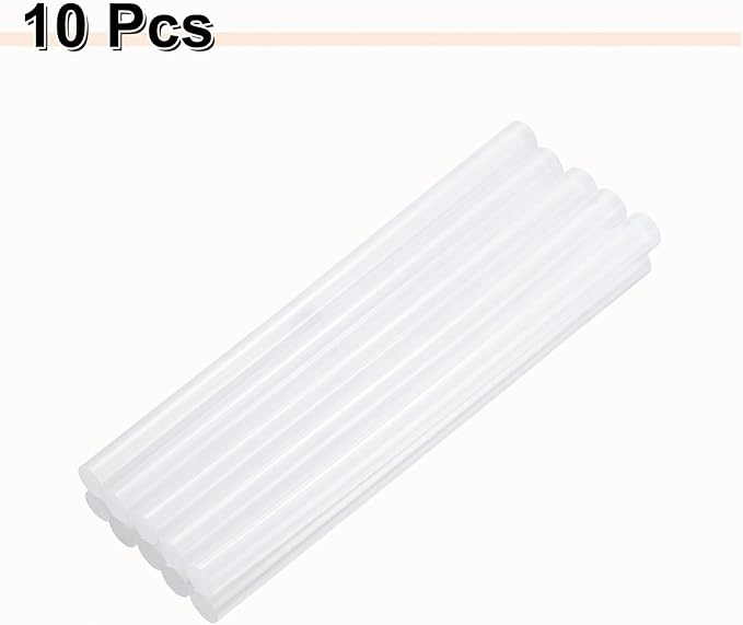 HARFINGTON 10pcs Hot Glue Sticks 0.43" Dia x 7.48" Long EVA Mini Hot Melt - Image 3