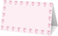 25 Bow Place Cards for Table Seating, Tent Cards for Birthday Bridal Shower by Yuansail