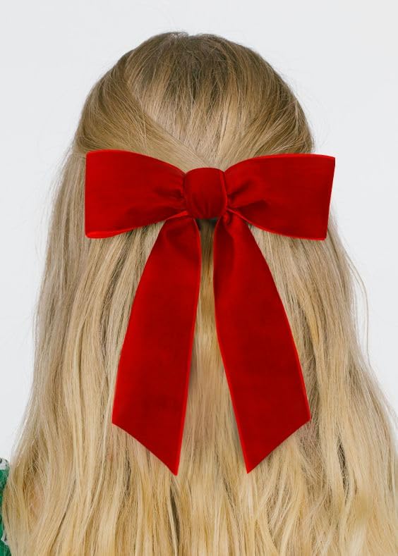 Red Velvet Ribbon 1.5'' 25 Yards - Image 2