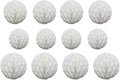 12pcs Party Honeycomb Balls Decorations 4'' 8'' 10'' Honeycomb Ball Flower by Yangeey