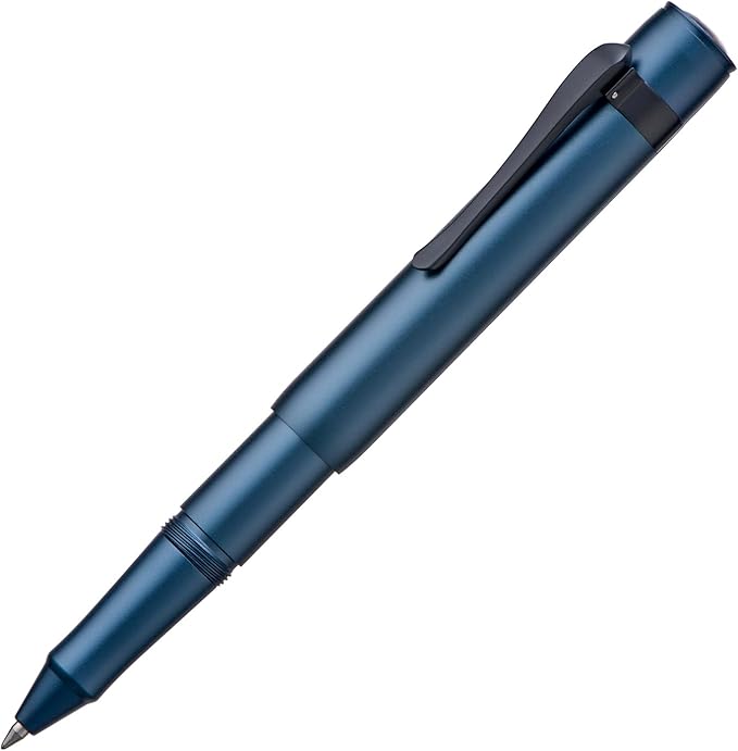 Hongdian M2 Black Forest Mini Rollerball Pen, Fine Point 0.5mm, Sleek Aluminium - Image 2