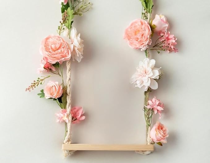 Rose Flower Vine, Peony Flowers, Center Flower Decoration, Floral Garland - Image 3