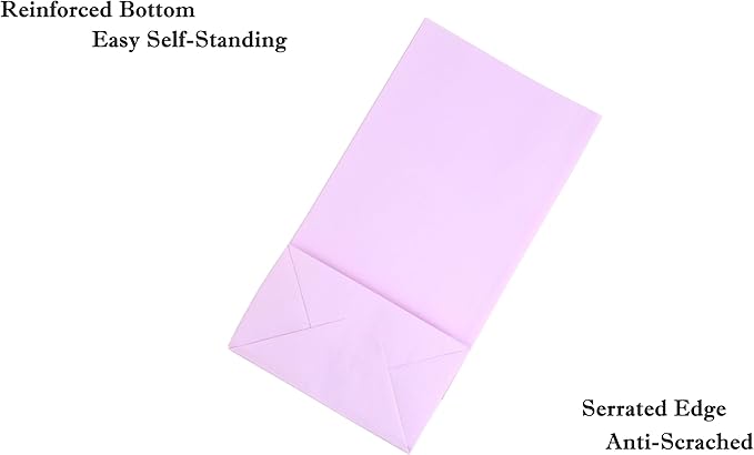 30-Pack Purple Party Favor Paper Bags, Paper Lunch Bags - Image 3