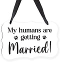Acrylic Wedding Sign, Ring Bearer Sign, by Unknown
