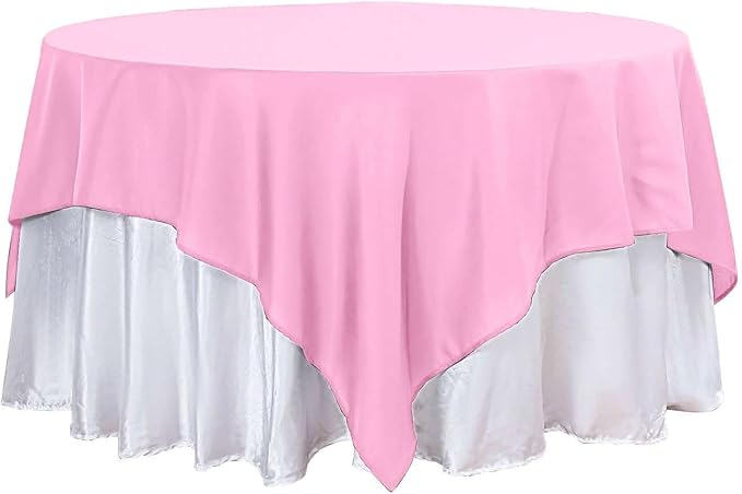 Efavormart 90" Square Polyester Table Overlay - Image 6