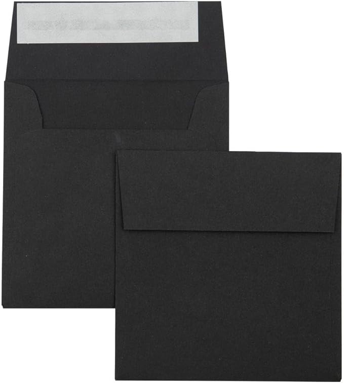 LUXPaper Square Invitation Envelopes | Peel & Press | 3 1/4" x 3 1/4" | - Image 5