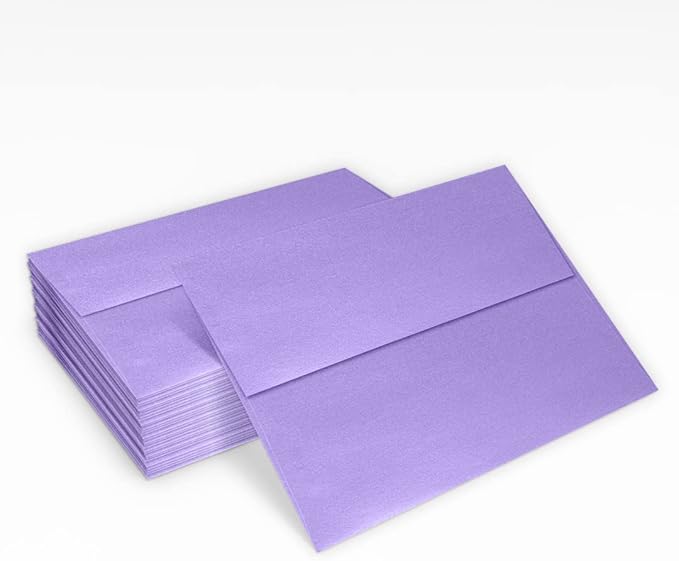 LUXPaper A7 Invitation Envelopes | Peel & Press | 5 1/4" x 7 1/4" | Amethyst - Image 5