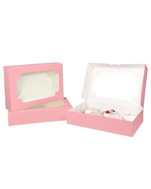 qiqee Auto-pop up Pink Cookie Box - Image 6