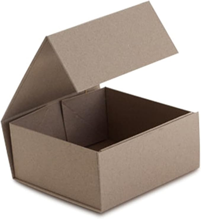 CECOBOX - Gift Boxes with Lids for Presents 6"x6"x2.75" - Matte, Collapsible - Image 2